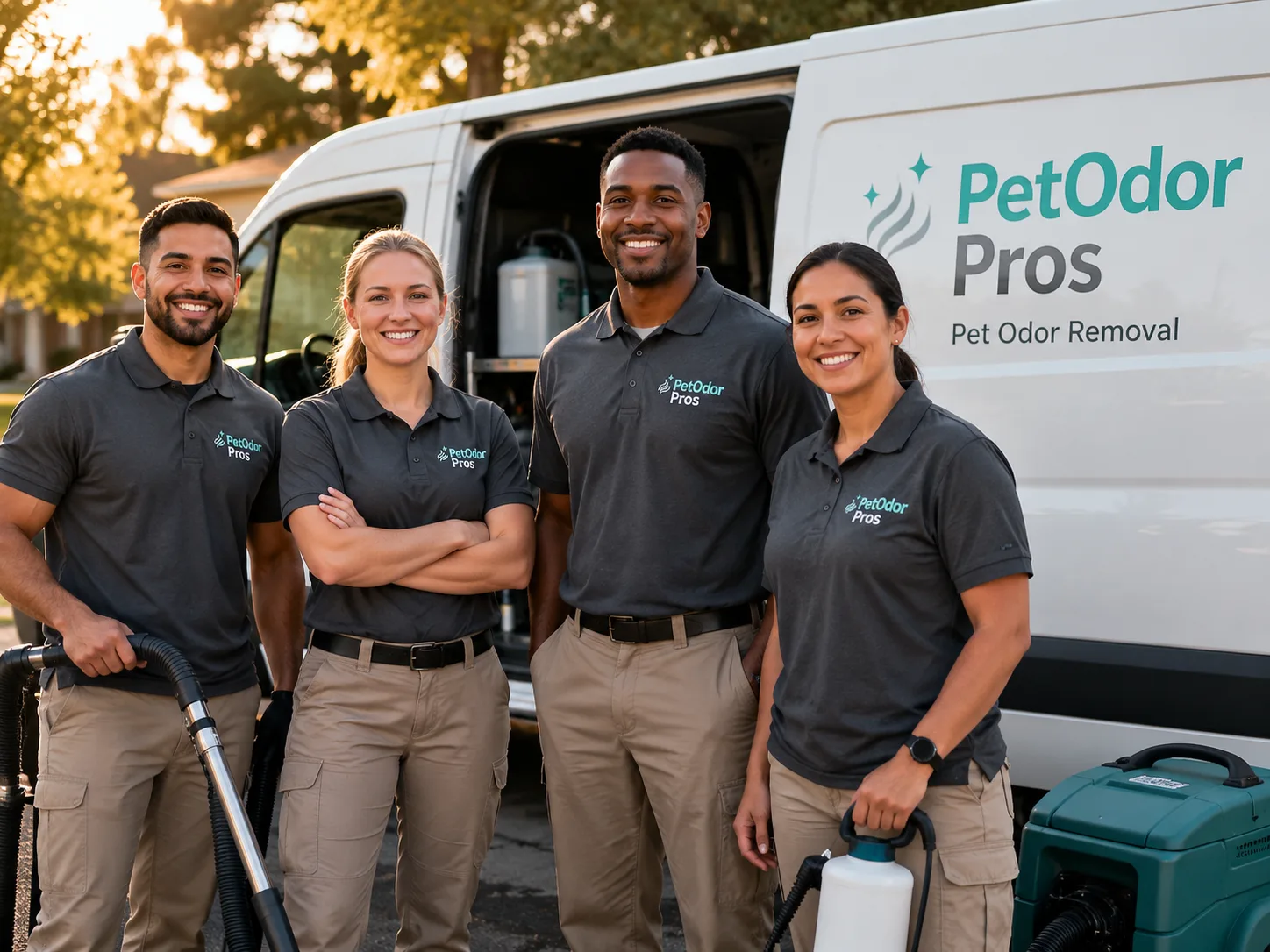 Pet Odor Removal team serving Clarington, OH